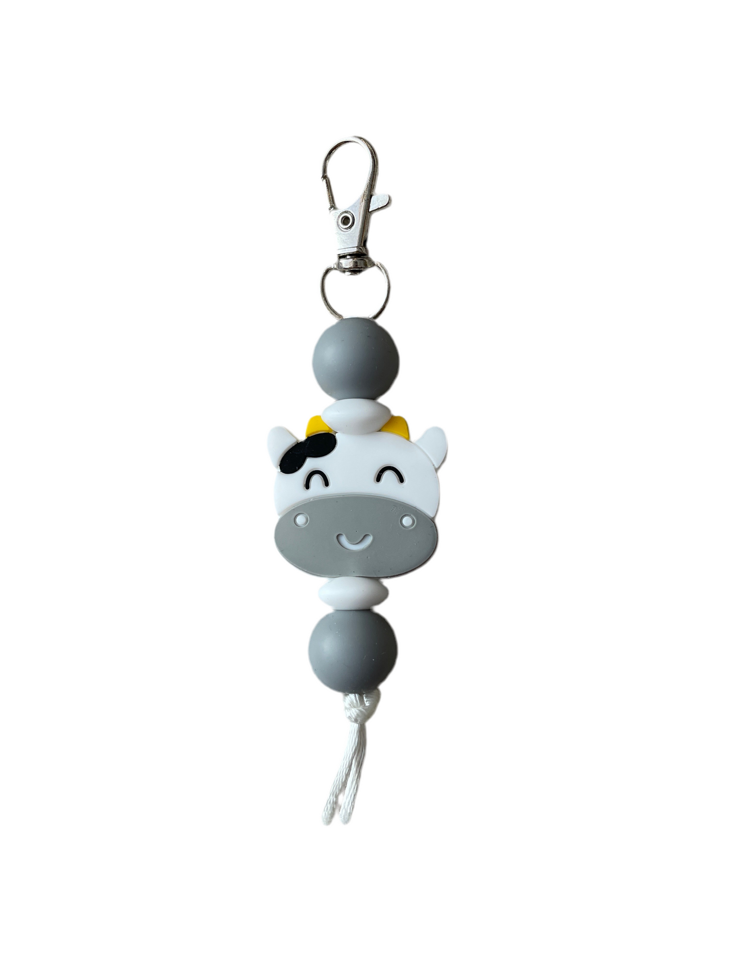 ‘Cow Face’ Focal Keyring