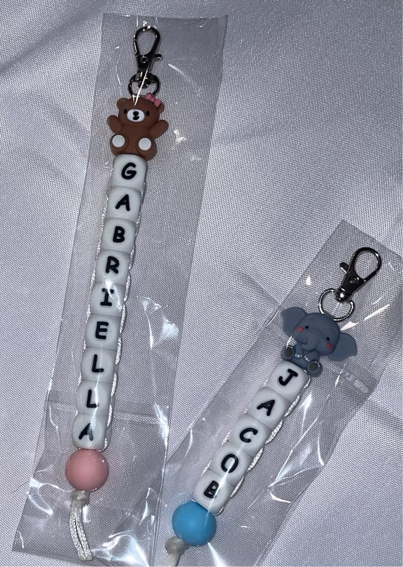 Personalised Name Keyring