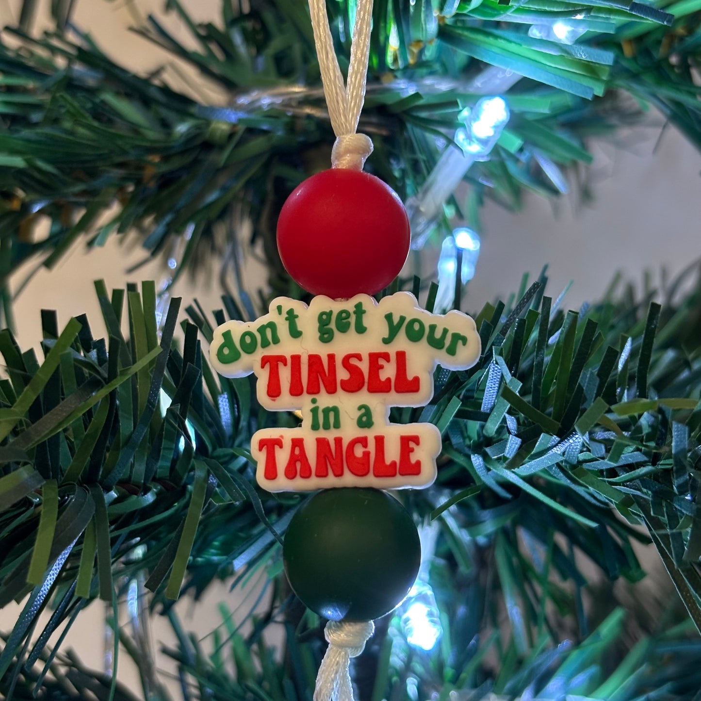 'Tinsel In A Tangle' Tree Decoration