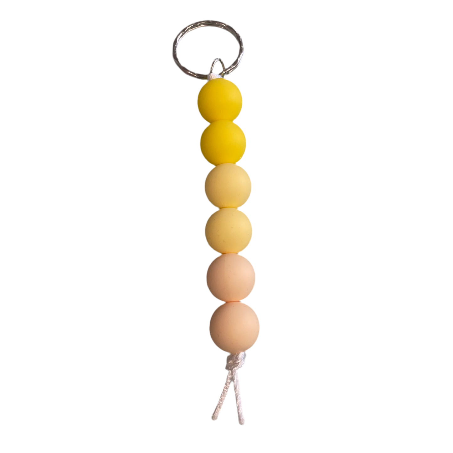 Coloured Beaded Keyring
