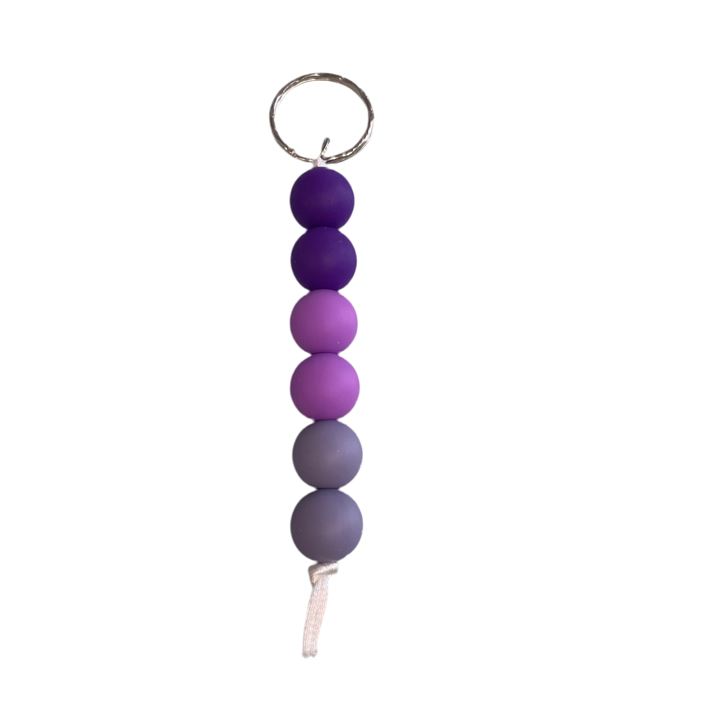 Coloured Beaded Keyring