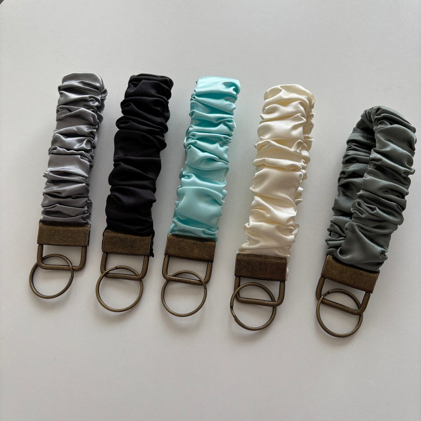 Scrunchie Wristlet Keychain