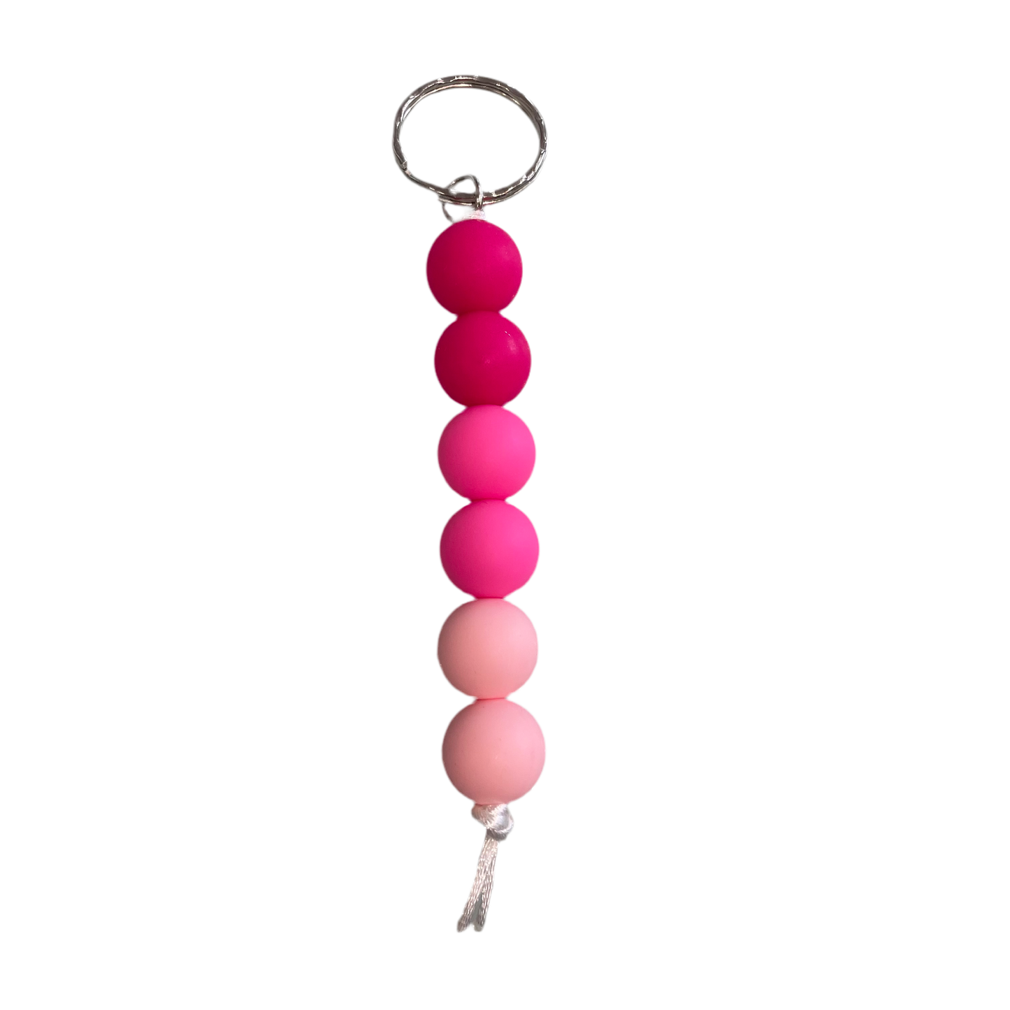 Coloured Beaded Keyring