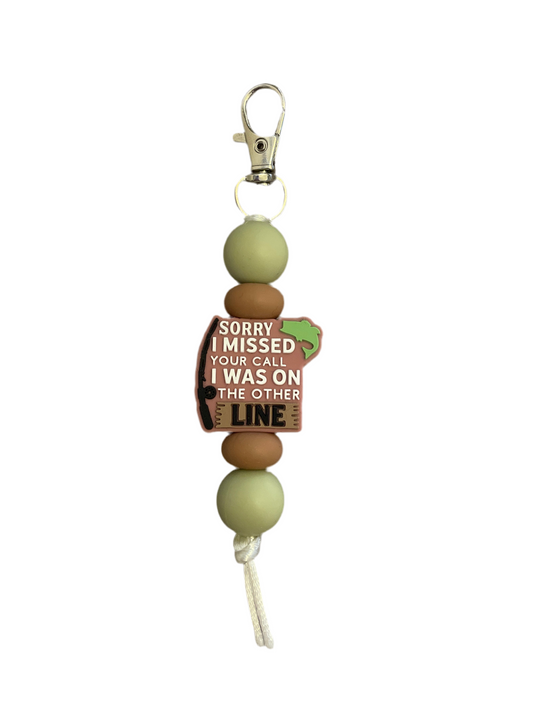 ‘Fishing’ Focal Keyring