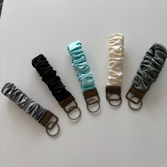 Scrunchie Wristlet Keychain