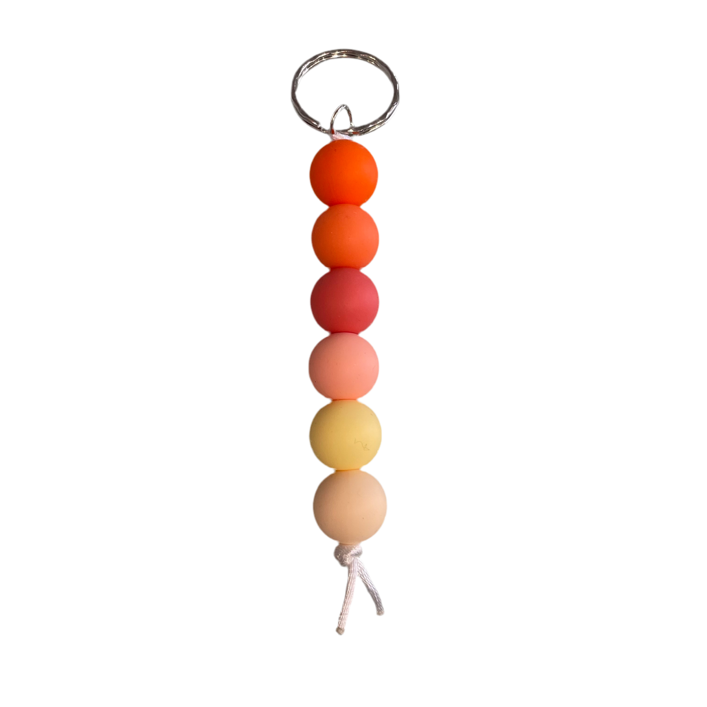 Coloured Beaded Keyring