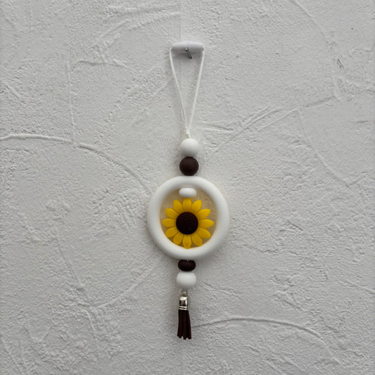 ‘Sunflower (Brown)’ Car Hanger