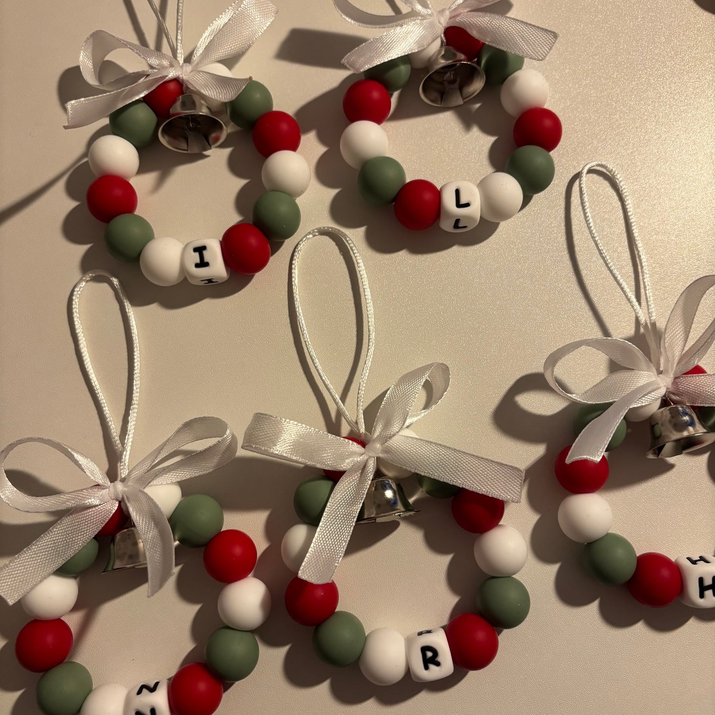 Personalised Christmas Wreath Tree Decoration