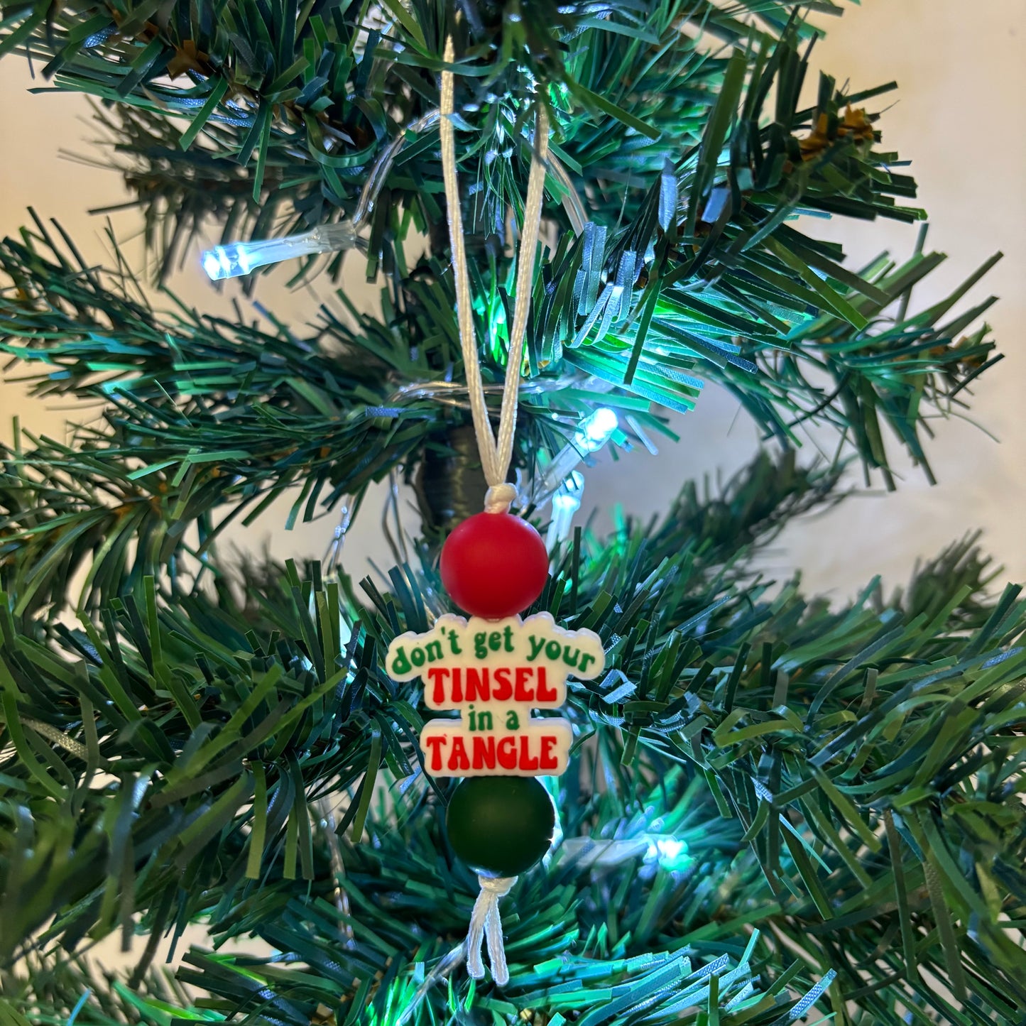 'Tinsel In A Tangle' Tree Decoration
