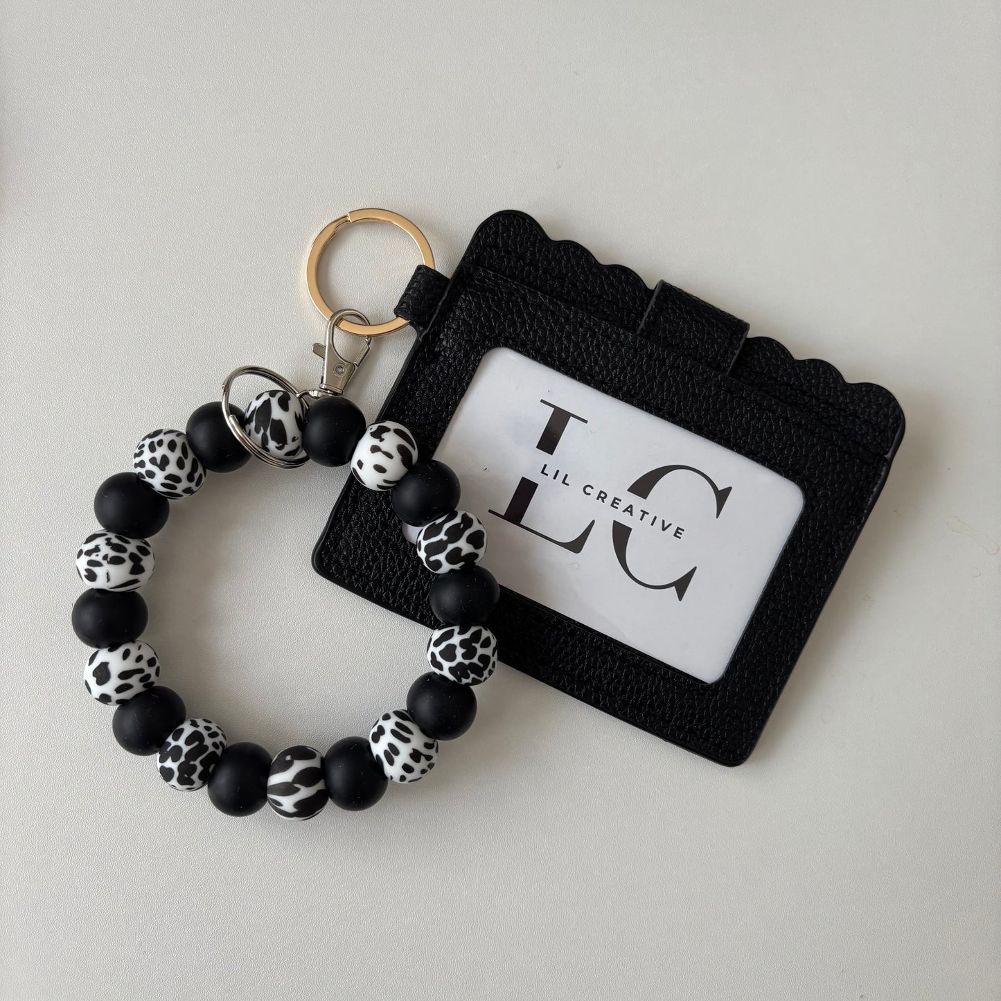 Cow Print Wristlet & Wallet