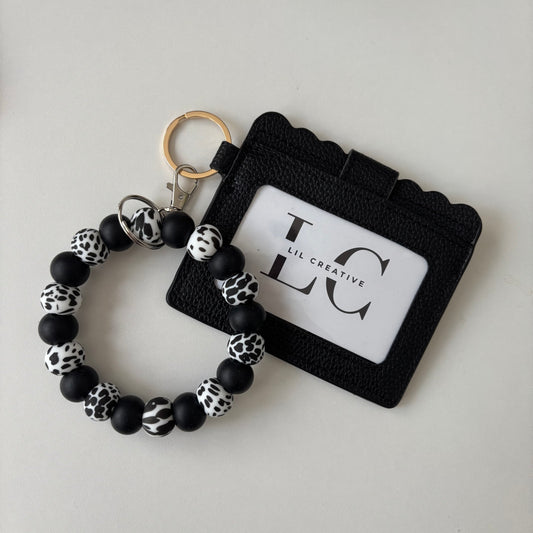 Cow Print Wristlet & Wallet